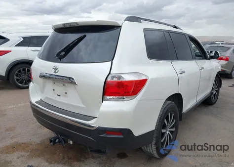 2013 Toyota Highlander Se V6 из США, поврежденный, VIN 5TDZK3EH2DS099537